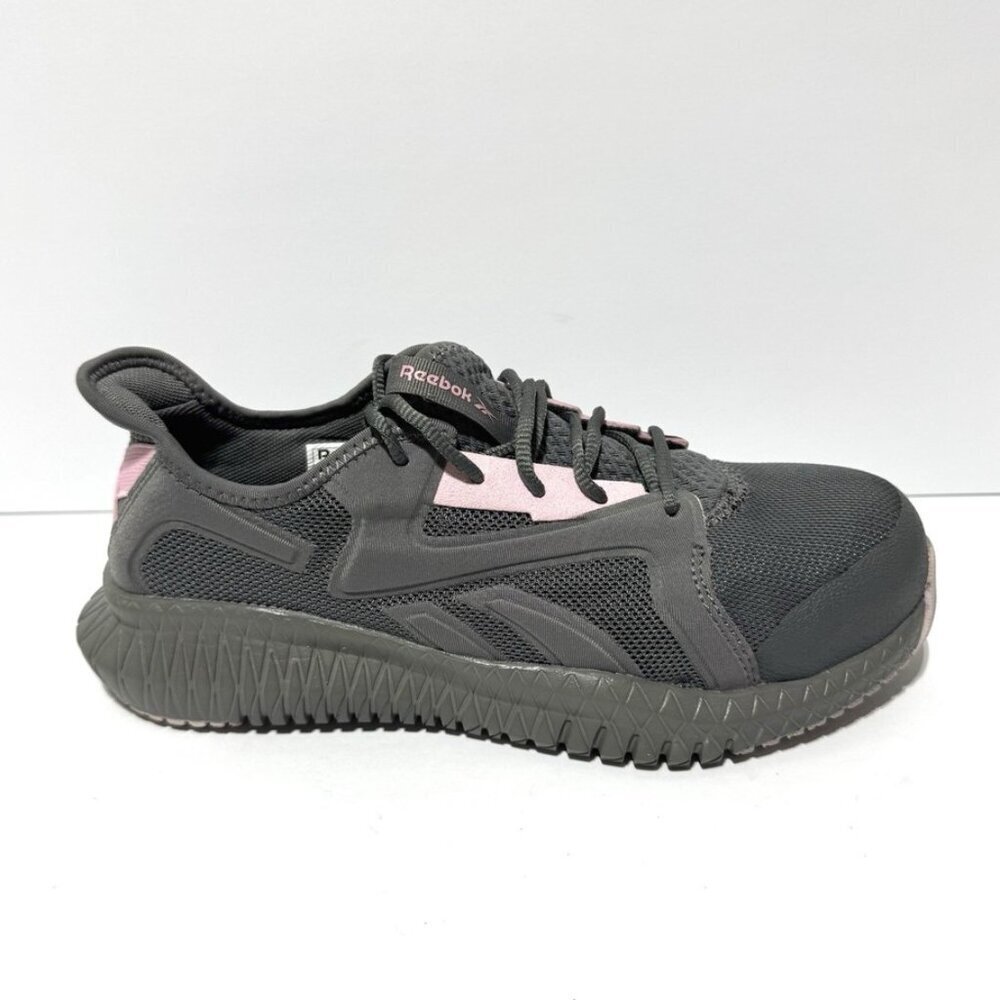 Reebok Womens Flexagon 3.0 Work Sneaker Gray Size 9 M